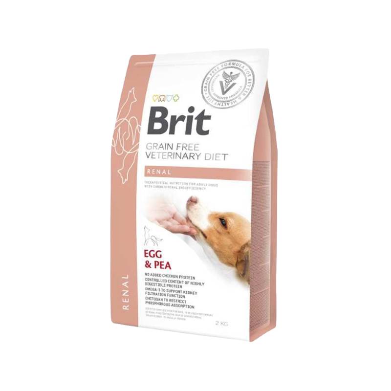 Brit Veterinary Diet Hund - getreidefrei - Renal - 2 kg von Brit