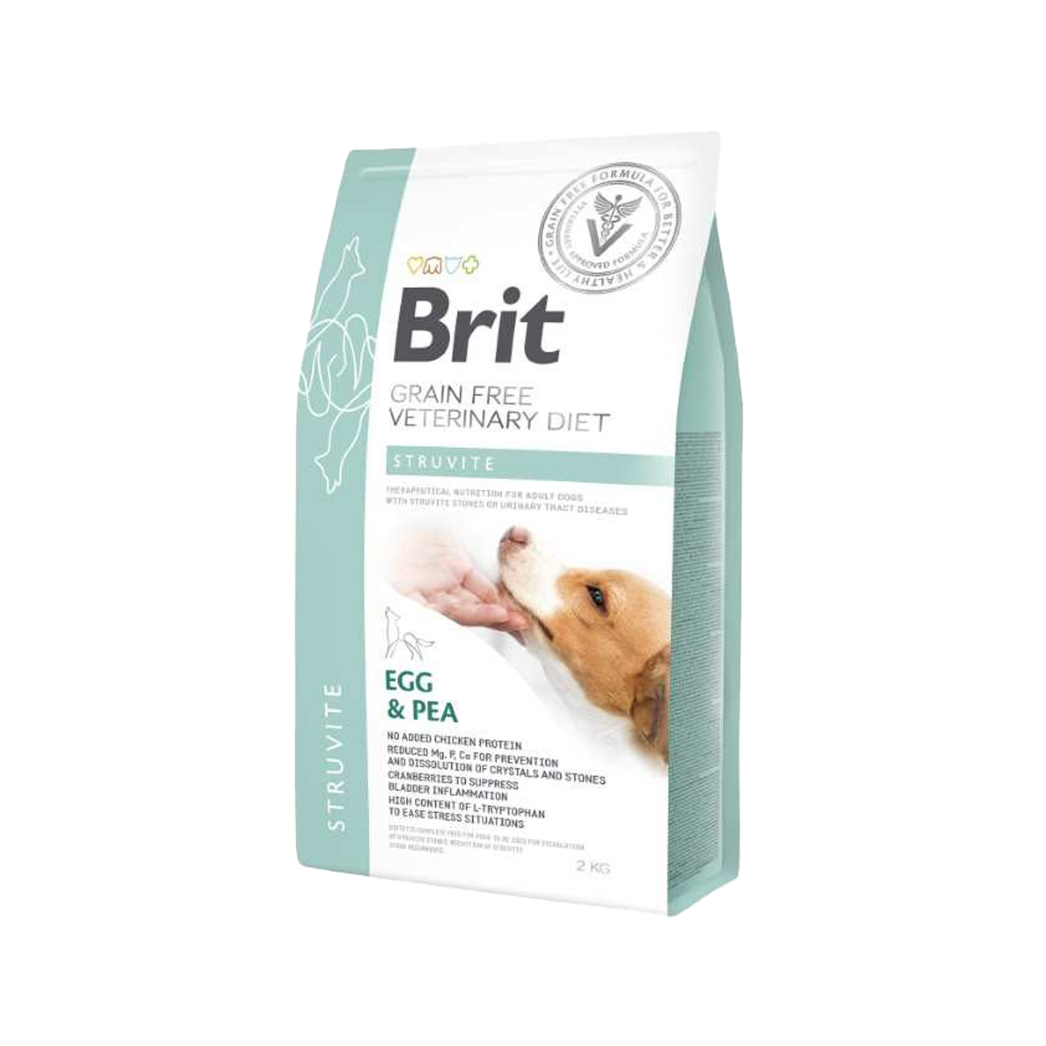 Brit Veterinary Diet Hund - getreidefrei - Struvit - 12 kg von Brit