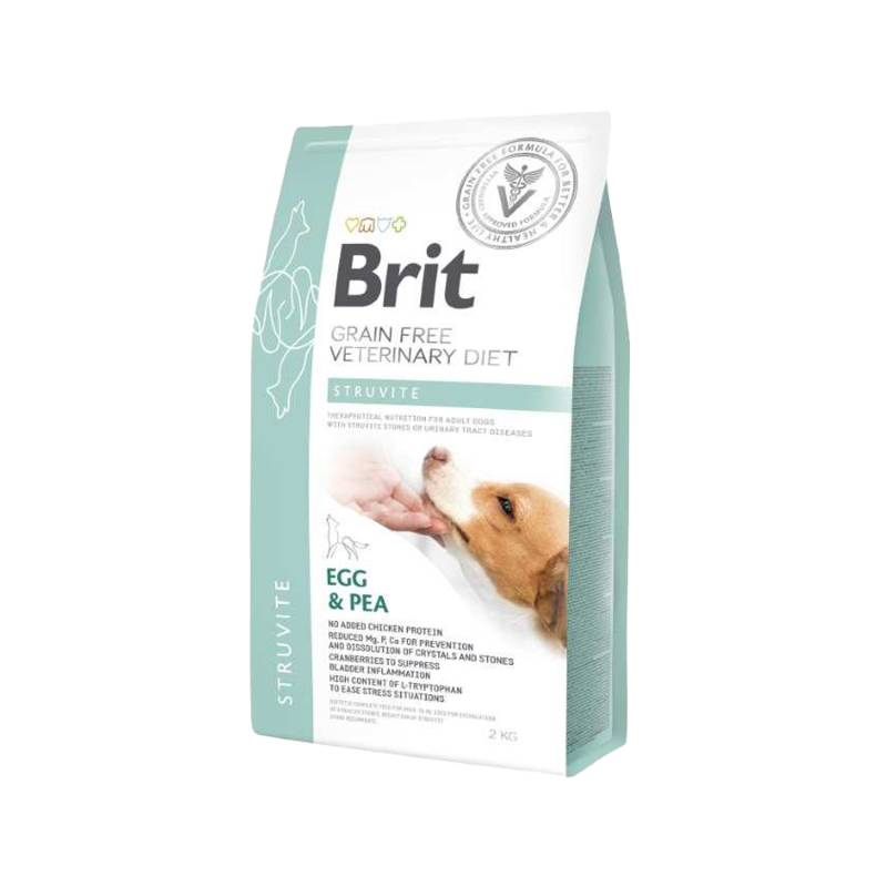 Brit Veterinary Diet Hund - getreidefrei - Struvit - 2 kg von Brit