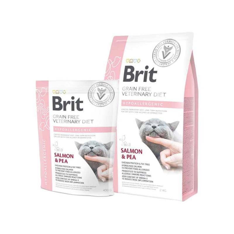 Brit Veterinary Diet Katze - Getreidefrei - Hypoallergen - 5 kg von Brit