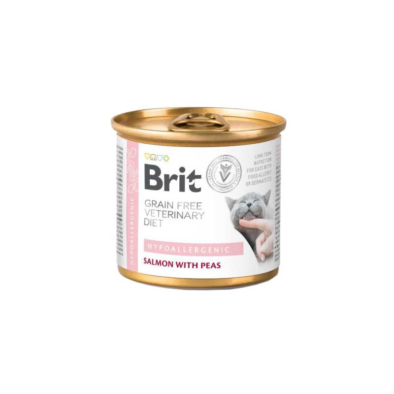 Brit Veterinary Diet Katze - Getreidefrei - Hypoallergen - Dose 6 x 200 g Brit Veterinary Diet Katze - Getreidefrei - Hypoallergen - Dose 6 x 200 g von Brit