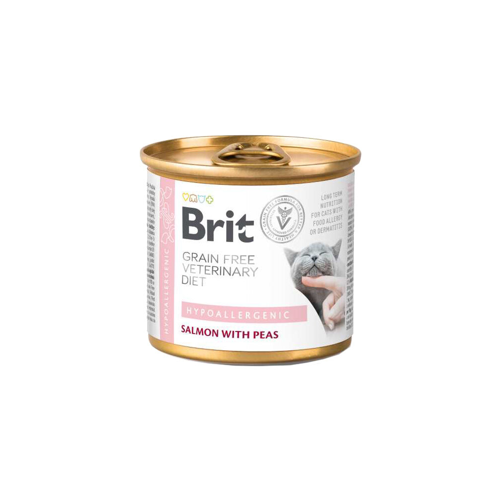 Brit Veterinary Diet Katze - Getreidefrei - Hypoallergen - Dose 6 x 200 g Brit Veterinary Diet Katze - Getreidefrei - Hypoallergen - Dose 6 x 200 g von Brit