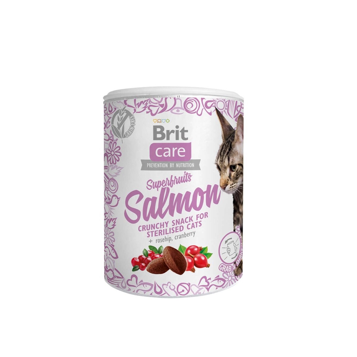 Brit care Cat Snack - Superfruits Salmon 100g von Brit Care
