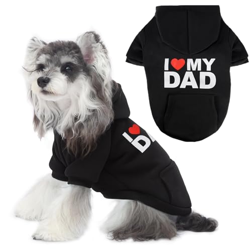 Hund Hoodie mit Taschen, Hundepullover Kleine Hunde für Chihuahua Teddy Französische Bulldogge, Weiche Hundekostüm Mantel, Warm Kapuzenpulli für Hund, Hunde Kapuzenpullover für Herbst Winter, S (A) Hund Hoodie mit Taschen, Hundepullover Kleine Hunde für Chihuahua Teddy Französische Bulldogge, Weiche Hundekostüm Mantel, Warm Kapuzenpulli für Hund, Hunde Kapuzenpullover für Herbst Winter, S (A) von BrooBirder