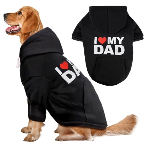 Hund Hoodie mit Taschen, Hundepullover Kleine Hunde für Chihuahua Teddy Französische Bulldogge, Weiche Hundekostüm Mantel, Warm Kapuzenpulli für Hund, Hunde Kapuzenpullover für Herbst Winter, XL (A) Hund Hoodie mit Taschen, Hundepullover Kleine Hunde für Chihuahua Teddy Französische Bulldogge, Weiche Hundekostüm Mantel, Warm Kapuzenpulli für Hund, Hunde Kapuzenpullover für Herbst Winter, XL (A) von BrooBirder