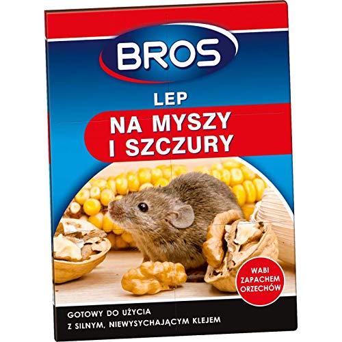 BROS Mäuse- und Rattenfalle 1 Stück Lep mit Nussduft, zum Fangen von Mäusen und Ratten BROS Mäuse- und Rattenfalle 1 Stück Lep mit Nussduft, zum Fangen von Mäusen und Ratten von Bros
