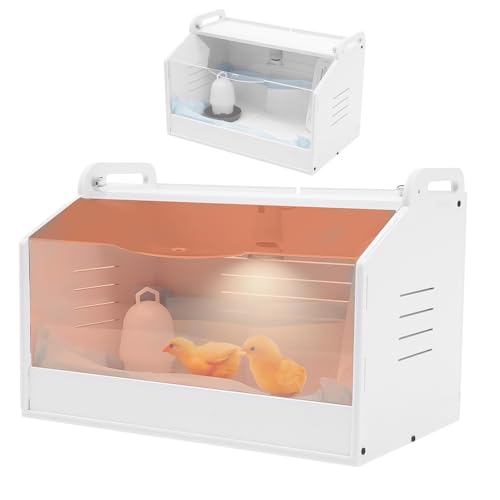 Brutinkubator Kükenaufzuchtbox mit Wärmelampe & Thermometer, Küken Aufzucht Box Brutinkubator Hühnerbrutkasten Heimbrutkasten für Geflügel, Reptilien, Hühnerenten, Vögel, Kleintiere Brutinkubator Kükenaufzuchtbox mit Wärmelampe & Thermometer, Küken Aufzucht Box Brutinkubator Hühnerbrutkasten Heimbrutkasten für Geflügel, Reptilien, Hühnerenten, Vögel, Kleintiere von Brride