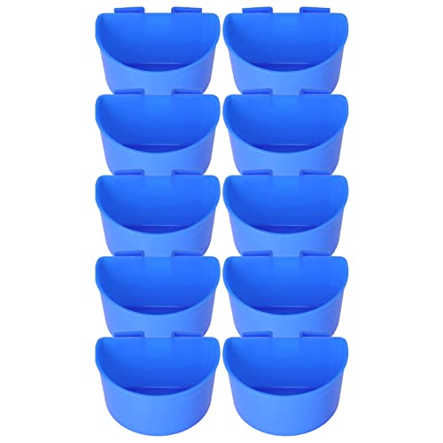 BRRNOO Hühnerwasserbecher, Hühnerfuttermittel -Hühnchen -Fütterungsschale Kaninchen Wasser Lebensmittel Hängende Drahtkäfige Box 10pcs Vögel Feeder Samen Schüssel Vogelkäfig Feeder für Haustier (S) BRRNOO Hühnerwasserbecher, Hühnerfuttermittel -Hühnchen -Fütterungsschale Kaninchen Wasser Lebensmittel Hängende Drahtkäfige Box 10pcs Vögel Feeder Samen Schüssel Vogelkäfig Feeder für Haustier (S) von Brrnoo