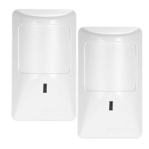 Bewegungssensor-Lichtschalter, Verkabelte Anti-PET-PIR-Sensor-Bewegungslichtschalter Bewegungssensorschalter mit MCU-Technologie für die Anzahl der Puls und LED-Funktionalität (White #-2) von Brrnoo