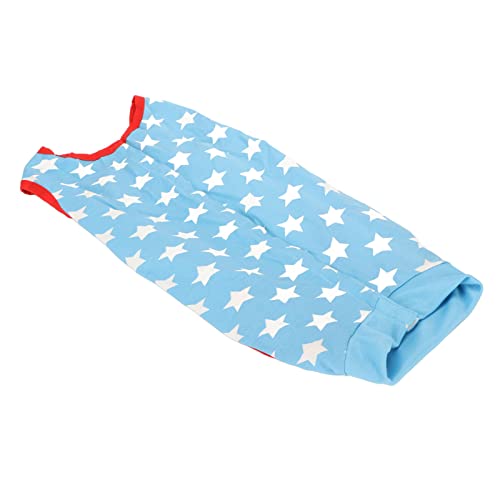 Brrnoo Erholungsanzug für Hunde, Weibliche Spay- und Männliche Neutrale Strampler Hundewiederherstellung Anzug Hunde -Strampler Blaues Sterne Muster Haustier Bodysuit Anti Licking Wunds Onesie für Brrnoo Erholungsanzug für Hunde, Weibliche Spay- und Männliche Neutrale Strampler Hundewiederherstellung Anzug Hunde -Strampler Blaues Sterne Muster Haustier Bodysuit Anti Licking Wunds Onesie für von Brrnoo
