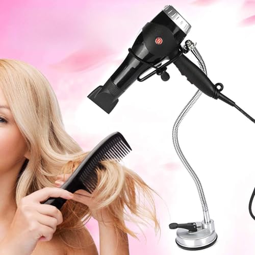 Brrnoo Föhntrocknerhalter, Hände Kostenloser Haartrockner -Wandhalter mit Starker Saugnapfbecher 360 Grad Rotierender Haartrockner für Haartrocknen und Haustierpflege Brrnoo Föhntrocknerhalter, Hände Kostenloser Haartrockner -Wandhalter mit Starker Saugnapfbecher 360 Grad Rotierender Haartrockner für Haartrocknen und Haustierpflege von Brrnoo