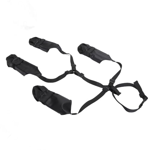 Brrnoo Hunderegenstiefel, Hund Wanderstiefel mit Leggings Verstellbare Nicht -Slip -Hosen für Hunde für den Winter Schneebedeckten Tag Im Freien Im Freien (M) von Brrnoo