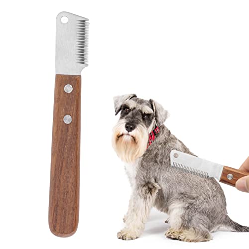 Brrnoo Pferdepflege-Set, Hundezupfmesser, Kammmesser, Hunde-Effilierschere für die Pflege von Fellpflegehunden mit Holzgriff Brrnoo Pferdepflege-Set, Hundezupfmesser, Kammmesser, Hunde-Effilierschere für die Pflege von Fellpflegehunden mit Holzgriff von Brrnoo