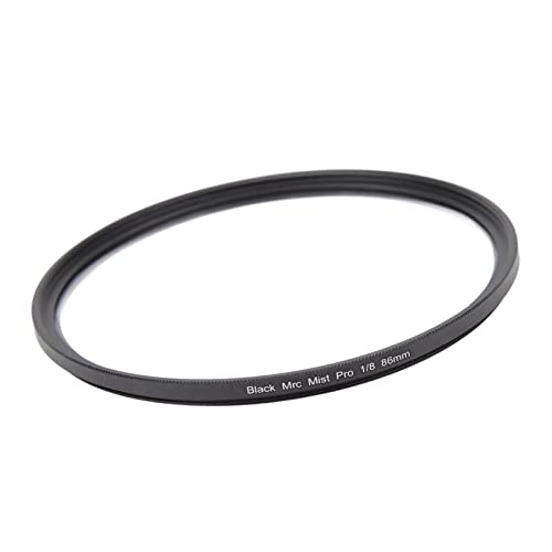 Brrnoo Schwarzer Nebelfilter, Diffusionsfilter mit Speicherbox MRC -Beschichtungsfiltercamera für SLR -Kamera (86MM) von Brrnoo