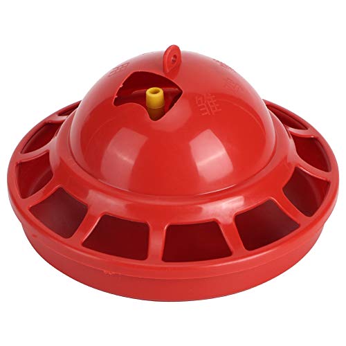 Hühnerwasserer, Geflügel Automatische Trinker Wasserer Geflügel Wasserer Hühner Wasser Feeder Trinkwasserschüssel Käfigzubehör für Ente, Küken, Gänse, Truthahn, Hasen und Vogel von Brrnoo