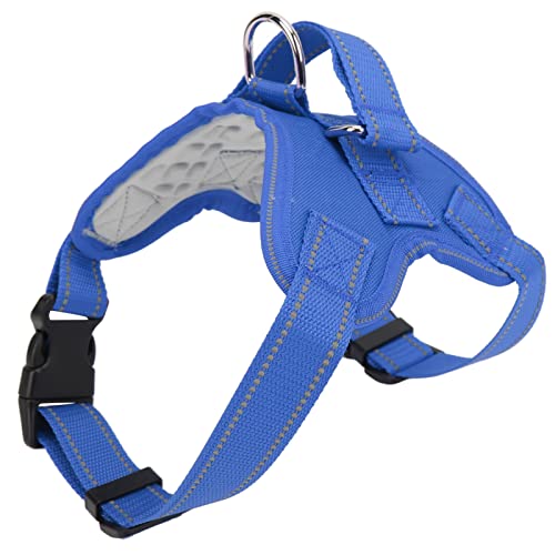 Hundekabelbaum, Einstellbare Reflektierende Oxford -Haustierkabelbaumpapiergurt und Leinen -Set Training Katze Wandergurt Haustier Sattelkabelbaum mit Einfachem Kontrollgriff für Hunde Haustiere (M Hundekabelbaum, Einstellbare Reflektierende Oxford -Haustierkabelbaumpapiergurt und Leinen -Set Training Katze Wandergurt Haustier Sattelkabelbaum mit Einfachem Kontrollgriff für Hunde Haustiere (M von Brrnoo