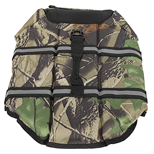 Hundelebensjacke, Hochwertiges Oxford-Stoff und Perle Baumwolle, Maschenstoff, Schwimmende und Komfortable, Helle Farben, mit Robustem Tag-Gürtel für Sicherheit, Reflektierende (S) von Brrnoo