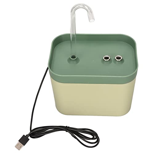 Katzenwasserbrunnen, 1,5 L Großer Kapazität Katzenwasserspender Haustierwasserspender Katzenbrunnen Zum Trinken Automatischer Mehrfachhälfte Wasserbrunnen für Katzen, Hunde, 4,9 X 4,7 X 6,3 Zoll Katzenwasserbrunnen, 1,5 L Großer Kapazität Katzenwasserspender Haustierwasserspender Katzenbrunnen Zum Trinken Automatischer Mehrfachhälfte Wasserbrunnen für Katzen, Hunde, 4,9 X 4,7 X 6,3 Zoll von Brrnoo