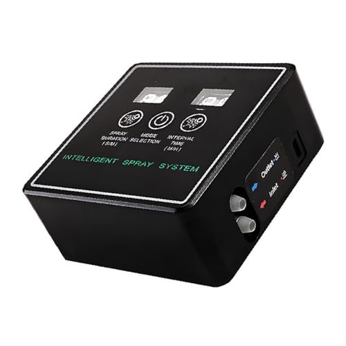 Reptilienmister, Reptiliennebel Smart Spray System Reptile Luftbefeuchter Reptilien Nebel -Touchscreen -Controller Reptile Automatisch für Terrarien Amphibian Lizard Schlange Frosch (10 m 4 Düsen) von Brrnoo
