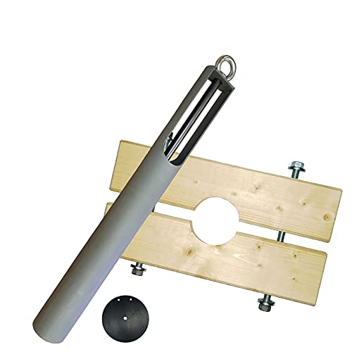 Brunnenandi Kiespumpe 108mm mit Holzzange DN 115/125 -Made_in_Germany- zum Brunnenbau für Schlagbrunnen mit Erdbohrer oder Kiespumpe für Schwengelpumpe und Gartenbrunnen mit Brunnenbohrer Brunnenandi Kiespumpe 108mm mit Holzzange DN 115/125 -Made_in_Germany- zum Brunnenbau für Schlagbrunnen mit Erdbohrer oder Kiespumpe für Schwengelpumpe und Gartenbrunnen mit Brunnenbohrer von Brunnenandi