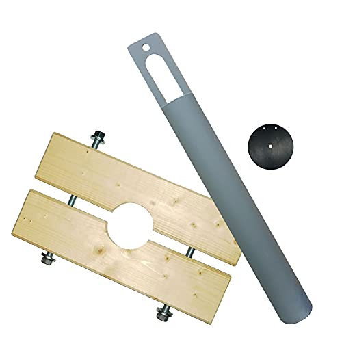 Brunnenandi Plunscher 90mm mit Holzzange DN 100/110 -Made_in_Germany- zum Brunnenbau für Schlagbrunnen mit Erdbohrer oder Kiespumpe auch für Spülbrunnen und Gartenbrunnen mit Brunnenbohrer Brunnenandi Plunscher 90mm mit Holzzange DN 100/110 -Made_in_Germany- zum Brunnenbau für Schlagbrunnen mit Erdbohrer oder Kiespumpe auch für Spülbrunnen und Gartenbrunnen mit Brunnenbohrer von Brunnenandi