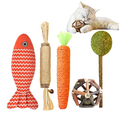 Bsbkoj Cat Chewing Toys, Kitten Chewing Tool Set, 14.96x3.94x3.94 Inches, Natural Cat Chew Sticks, Interactive Pet Toy, Dentals Care Accessories for Indoor, Cats and Kittens Bsbkoj Cat Chewing Toys, Kitten Chewing Tool Set, 14.96x3.94x3.94 Inches, Natural Cat Chew Sticks, Interactive Pet Toy, Dentals Care Accessories for Indoor, Cats and Kittens von Bsbkoj