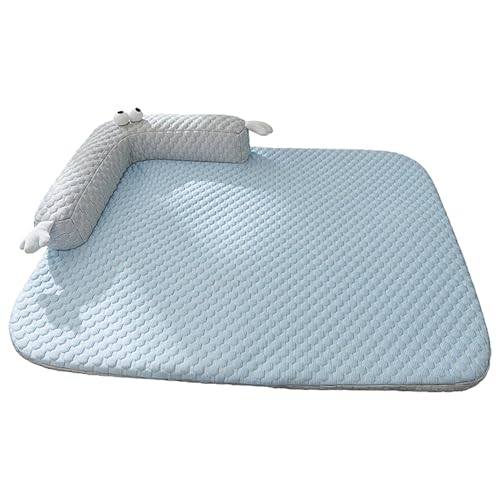 Bsbkoj Dog Cooling Matte, waschbares Katzenbett, atmungsaktiv, kühlendes Pad, leicht, tragbar, kompakt, vielseitig, ideal für Haustiere, Hunde und Katzen, Outdoor Pet Cooling Pads, 400 g Bsbkoj Dog Cooling Matte, waschbares Katzenbett, atmungsaktiv, kühlendes Pad, leicht, tragbar, kompakt, vielseitig, ideal für Haustiere, Hunde und Katzen, Outdoor Pet Cooling Pads, 400 g von Bsbkoj