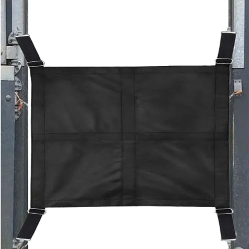 Bsbkoj Horse Stall Guard, Breathable Equine Barrier, Adjustable Fence Straps with Secure Hooks, Sturdy Mesh Design for Equestrian Use, Farm, Corral, Aisle, Barn, Outdoor Horse Stable Protection von Bsbkoj