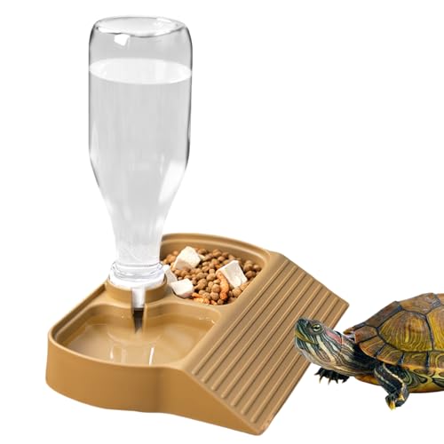 Bsbkoj Schildkröten Wassernapf | Terrarium Futterautomat Für Reptilien | Automatische Futter- Und Wasserspender Zubehör Für Terrarium Bsbkoj Schildkröten Wassernapf | Terrarium Futterautomat Für Reptilien | Automatische Futter- Und Wasserspender Zubehör Für Terrarium von Bsbkoj
