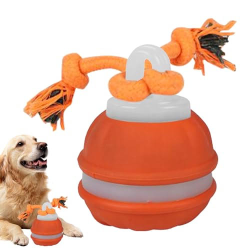 Bsbkoj Smart Dog Ball, Automatic Rolling Toy, 3.15x2.36 Inches Colorful Chew Ball, Interactive Exercise Aid, Teeth Cleaning Design, 1-Pack Multicolor, Ideal for Puppies and Small Pets Bsbkoj Smart Dog Ball, Automatic Rolling Toy, 3.15x2.36 Inches Colorful Chew Ball, Interactive Exercise Aid, Teeth Cleaning Design, 1-Pack Multicolor, Ideal for Puppies and Small Pets von Bsbkoj