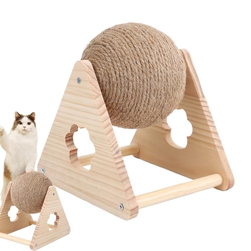 Cat Scratching Ball, Rotatable Cat Scratch Ball, 6.69x7.87x7.48 inches Funny Boredom Buster, Entertainment Supplies, Indoor Exercise Toy for Cats, Kittens, Dogs, Puppies Cat Scratching Ball, Rotatable Cat Scratch Ball, 6.69x7.87x7.48 inches Funny Boredom Buster, Entertainment Supplies, Indoor Exercise Toy for Cats, Kittens, Dogs, Puppies von Bsbkoj