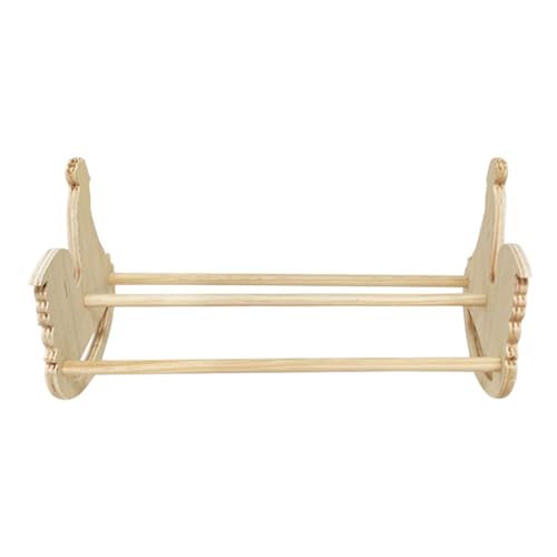 Chicken Perch Coop, Wooden Roosting Ladder Sparrow, 12.6x5.71x6.69 inches Bird Plaything Stand, Wooden Bird Stands, Multifunctional Pet Birds Resting Perches for Cockatiels, Macaws von Bsbkoj