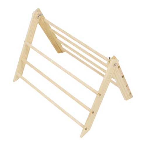 Chicken Perch Roosting Bar, Wooden Coop Stand, 33,78 x 10,24 cm, tragbar, Raum, Hühnerstall, Outdoor Chicken Brosche oder Zubehör für große Vögel und kleine Flock Care Chicken Perch Roosting Bar, Wooden Coop Stand, 33,78 x 10,24 cm, tragbar, Raum, Hühnerstall, Outdoor Chicken Brosche oder Zubehör für große Vögel und kleine Flock Care von Bsbkoj