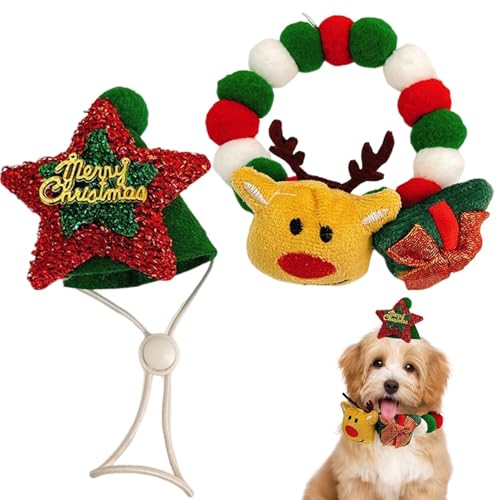 Elastic Plush Ball Cat Collar, Cat Collar with Hat, Elk Scarf Hat Collar, Beaded Puppy Costume Collar, Dog Costume Collar, Ball Pet Collar, Puppy Costume Collar for Dog, Puppy, Pets, Rabbit Elastic Plush Ball Cat Collar, Cat Collar with Hat, Elk Scarf Hat Collar, Beaded Puppy Costume Collar, Dog Costume Collar, Ball Pet Collar, Puppy Costume Collar for Dog, Puppy, Pets, Rabbit von Bsbkoj