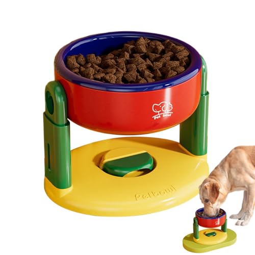 Elevated Cat Food Bowl, Raised Tilted Pet Feeder, Anti Vomiting Design with Suction Cup Base, Adjustable Height & Non-Slip Stand, 7.48 x 6.3 x 5.71 inches, Ideal for Kittens & Puppies Elevated Cat Food Bowl, Raised Tilted Pet Feeder, Anti Vomiting Design with Suction Cup Base, Adjustable Height & Non-Slip Stand, 7.48 x 6.3 x 5.71 inches, Ideal for Kittens & Puppies von Bsbkoj