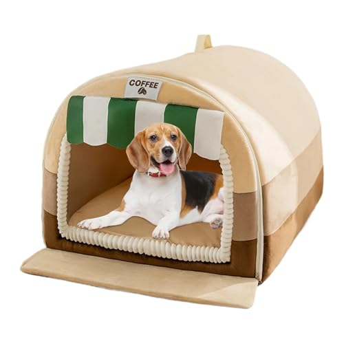 Hundehütte, Hundehütte, Winterbett, Haustierbetten, Hundehütten mit Eingang, Haustier-Nesting Bed, gemütliches Hundehaus, warmes Haustierbett für Katzen, weiches Hundebett für Winter Hundehütte, Hundehütte, Winterbett, Haustierbetten, Hundehütten mit Eingang, Haustier-Nesting Bed, gemütliches Hundehaus, warmes Haustierbett für Katzen, weiches Hundebett für Winter von Bsbkoj