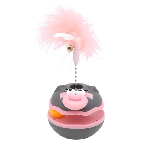 Interactive Cat Ball Kitten Toys, Feather Bell Accessories, Pet Supplies, Exercise and Boredom Relief, Product Size: About 7.48x3.54 inches, Indoor Games Compact Ideal for Cats Interactive Cat Ball Kitten Toys, Feather Bell Accessories, Pet Supplies, Exercise and Boredom Relief, Product Size: About 7.48x3.54 inches, Indoor Games Compact Ideal for Cats von Bsbkoj