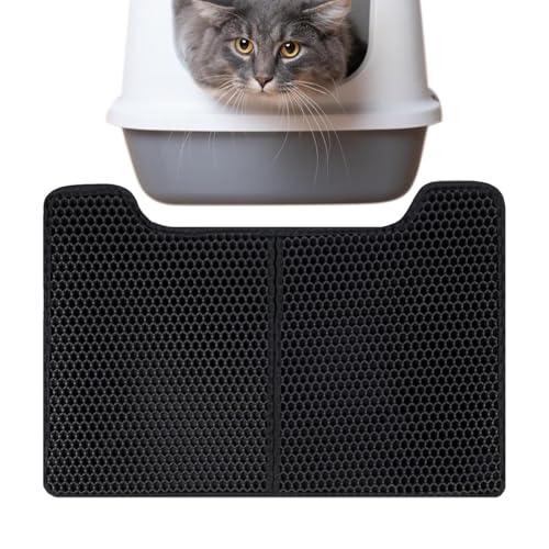 Katzenklo Matte, Anti-Rutsch-Klo Matte, Wasserabweisende Katzenmatte, Streu Fangmatte, U-förmige Katzenmatte, Katzenklo Matte, Haustierstreu Matte, Katzenzubehör für Zuhause, Waschbare Katzenmatte Katzenklo Matte, Anti-Rutsch-Klo Matte, Wasserabweisende Katzenmatte, Streu Fangmatte, U-förmige Katzenmatte, Katzenklo Matte, Haustierstreu Matte, Katzenzubehör für Zuhause, Waschbare Katzenmatte von Bsbkoj