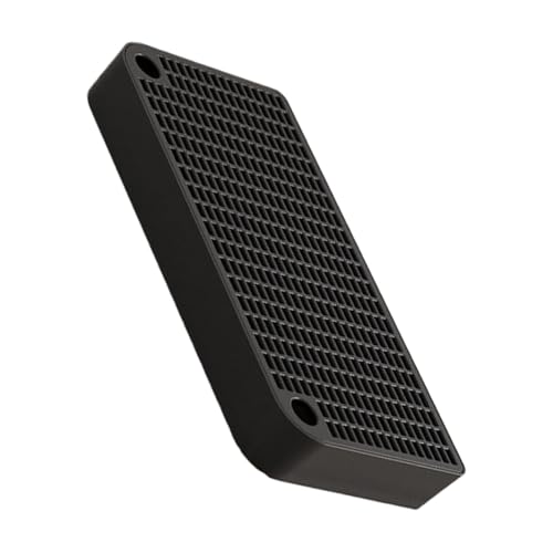 Litter Box Step, Doppelschichtiger Litter Trapper mit Filterfunktion, 30 x 15 x 4 cm (12,6 x 6,3 x 1,57 Zoll) Bunny Litter Matte, wasserfest, für Zuhause, Kätzchen, Tier von Bsbkoj