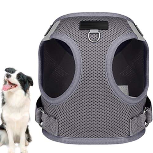 Puppy Harness Adjustable Jacket, Soft Breathable Small Dog, 7,9 Inches Portable Comfortable Dogs Jacket, Harness for Trail Running, Dog Recovery Suit Puppy Harness Adjustable Jacket, Soft Breathable Small Dog, 7,9 Inches Portable Comfortable Dogs Jacket, Harness for Trail Running, Dog Recovery Suit von Bsbkoj