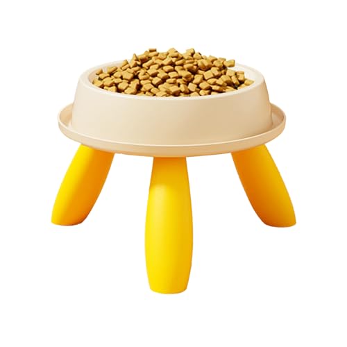 Raised Cat Bowls Elevated, Anti-Vomit Pet Feeder, 6,89 Zoll (6,89 Zoll), niedliche Tiernahrung, ergonomisch, für Katzen, Welpenfutter, für Reisen, Zuhause, Multi-Pets Feeding von Bsbkoj