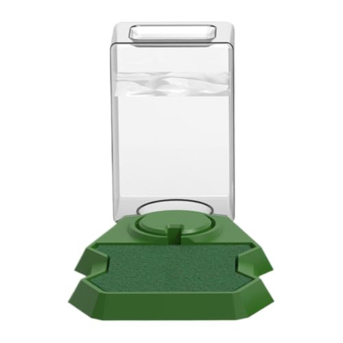Reptile Water Dispenser, Automatic Water for Schildkröte, 6,9 x 4,95 Zoll Turtle Drinking Fountain, Self-Refilling Water Bowl for Bearded Dragons, Lizards, Amphibians von Bsbkoj