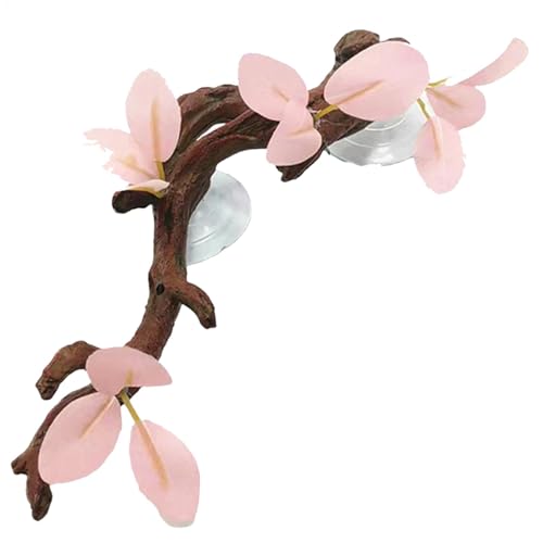 Snake Climbing Branch, Realistic Tree Branch with Leaves, 11.42x8.66 Inches, Reptile Enrichment Toy, Snake Enclosure Décor, Terrarium Accessory for Lizards, Geckos, Bearded Dragons Snake Climbing Branch, Realistic Tree Branch with Leaves, 11.42x8.66 Inches, Reptile Enrichment Toy, Snake Enclosure Décor, Terrarium Accessory for Lizards, Geckos, Bearded Dragons von Bsbkoj