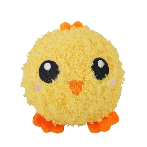 Squeaky Dog Balls, Plush Animal Design Puppy Toy, Interactive Training Aid with Built-in Sound for Small & Medium Dogs, Fun Pet Play Ball for Home, Bedroom, Pet Room. von Bsbkoj