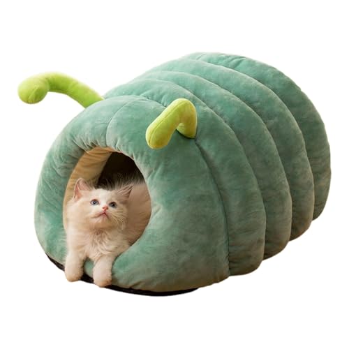 Winter Dog Bed, Pet Semi Covered Winter Bed, Cozy Cat House for Medium Pets, Soft Cat House Bed, Anti-Slip Warming Puppy House for Small Dogs and Medium Pet Winter Dog Bed, Pet Semi Covered Winter Bed, Cozy Cat House for Medium Pets, Soft Cat House Bed, Anti-Slip Warming Puppy House for Small Dogs and Medium Pet von Bsbkoj