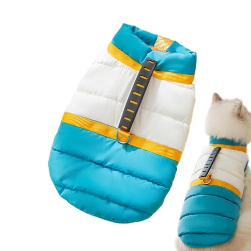Winter Warm Dog Clothes, Thick Puppy Sweater, Cold Weather Jacket, Warm Jacket Outfit, Pet Winter Coat für kleine Hunde, Polyester, Größen S 9,84 Zoll, M 11,81 Zoll, L 13,78 Zoll, 260 g Winter Warm Dog Clothes, Thick Puppy Sweater, Cold Weather Jacket, Warm Jacket Outfit, Pet Winter Coat für kleine Hunde, Polyester, Größen S 9,84 Zoll, M 11,81 Zoll, L 13,78 Zoll, 260 g von Bsbkoj