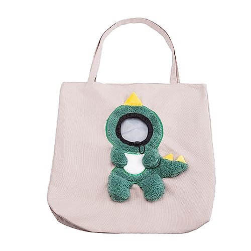 BtpOuy Tragbare Katze Welpen Tasche Cartoon Gedruckt Zubehör Haustier Artikel Kordelzug Design Schultertaschen Single Shoulder Carry Tote für Hunde Welpen Medium Katzen für Welpen Medium Katzen von BtpOuy