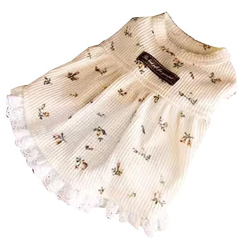 Sommer Haustier Kleidung Kätzchen Welpen Kleidung Sundress Rock Hemd Kleidung Rüschen Gedruckt Katze Hund Anzug Atmungsaktiv Pullover Für Kleine Hunde Katzen Für Kleine Mittlere Hunde Katzen von BtpOuy