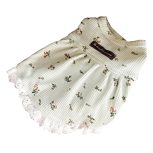Sommer Haustier Kleidung Kätzchen Welpen Kleidung Sundress Rock Hemd Kleidung Rüschen Gedruckt Katze Hund Anzug Atmungsaktiv Pullover Für Kleine Hunde Katzen Für Kleine Mittlere Hunde Katzen von BtpOuy