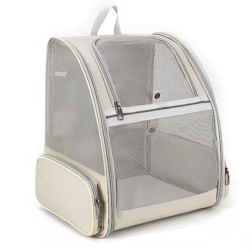 Tragbare Katze Welpe Tasche Faltbar Haustier Katze Carrier Rucksack Katze Hund Umhängetasche mit Seitentaschen Atmungsaktiv Mesh Reise Safe Bag Carrier für Kleine Hunde Hund für Welpen Mittlere Katzen von BtpOuy